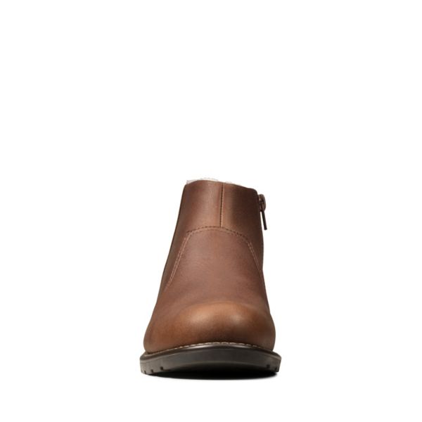 Clarks Womens Orinoco Snug Ankle Boots Brown | CA-739126